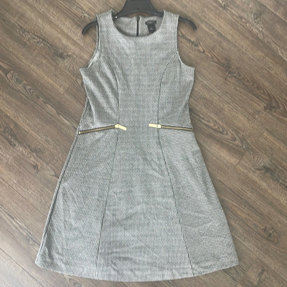 Ann Taylor classic houndstooth dress size 4
